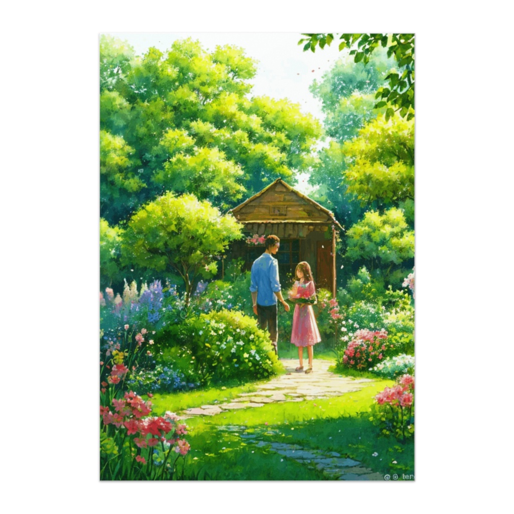 花咲く庭で ― 小さな約束