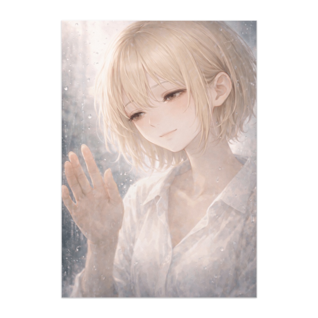 雨の向こうのやさしい微笑み