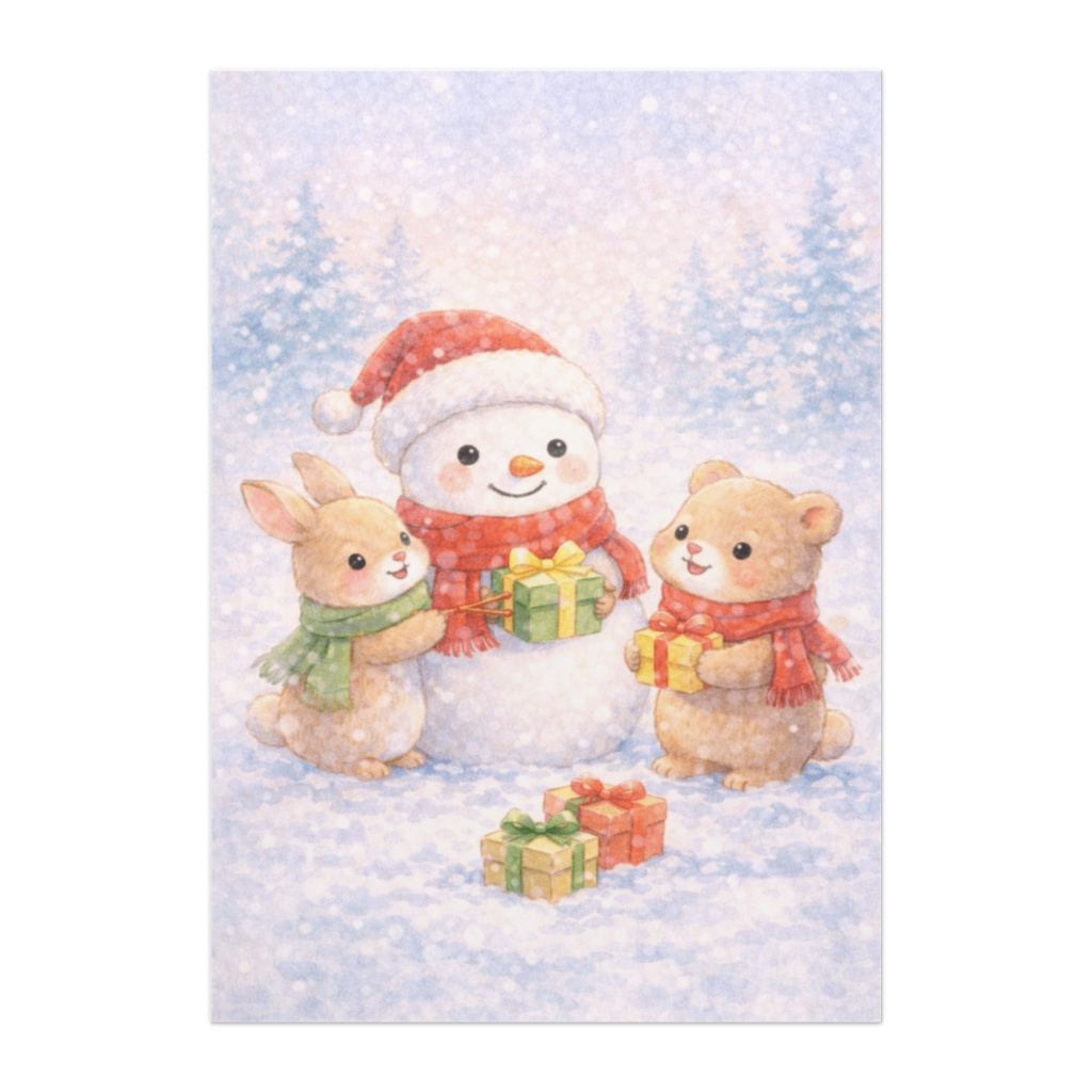 ともだちのクリスマス 〜雪だるまと贈りもの〜