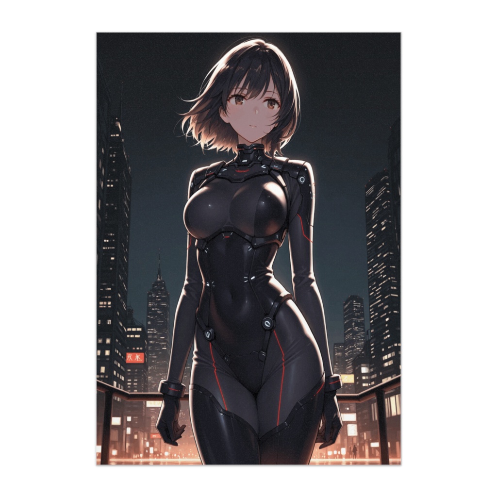 Neon Sentinel — 静寂のサイバーガーディアン