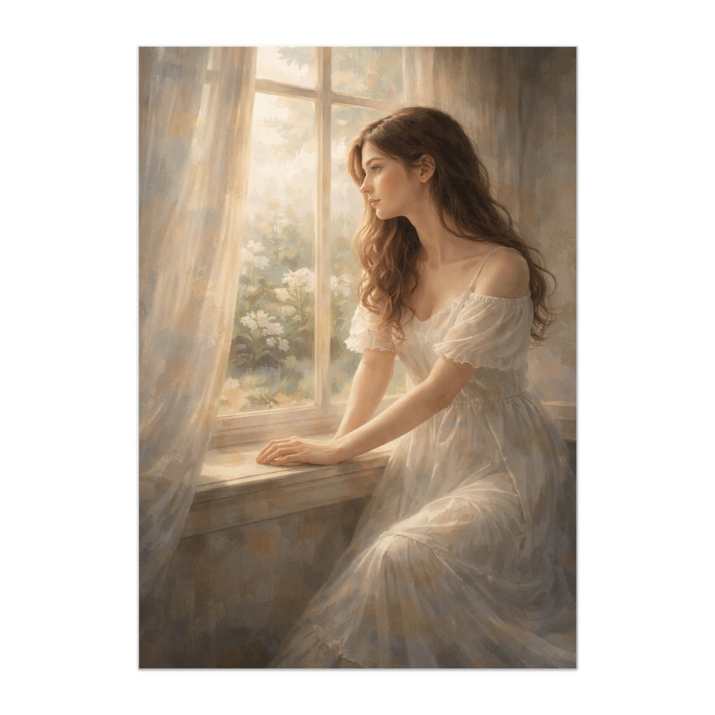 窓辺の午後 ― 静かな想い