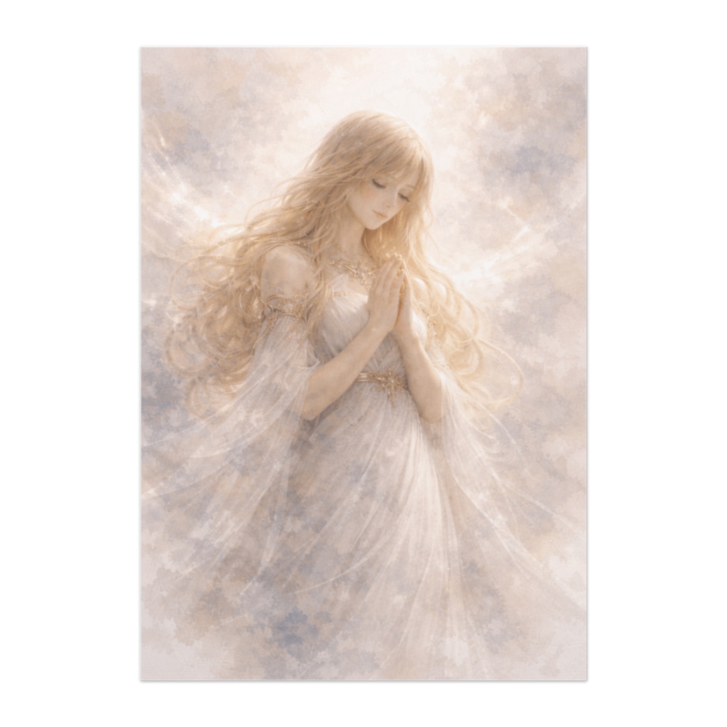 祈りの女神 ― 余白に満ちるやさしさ