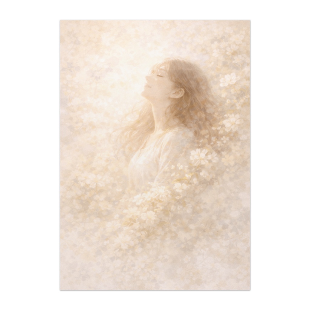 希望の中で ― 淡い光に身をゆだねて