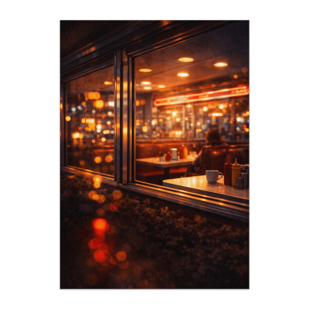 Warm Lights Beyond the Window｜窓の向こうの灯り