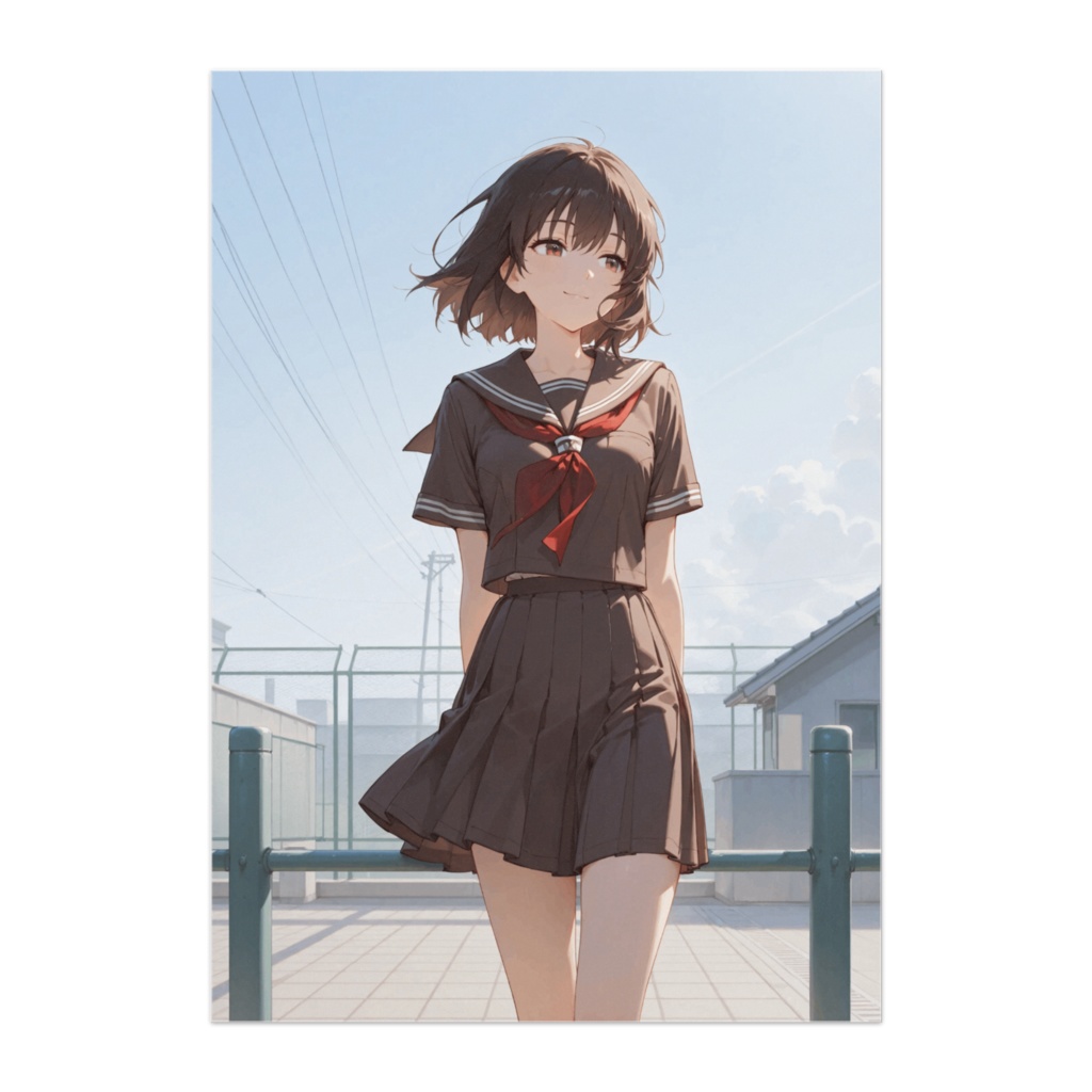 放課後の静かな風