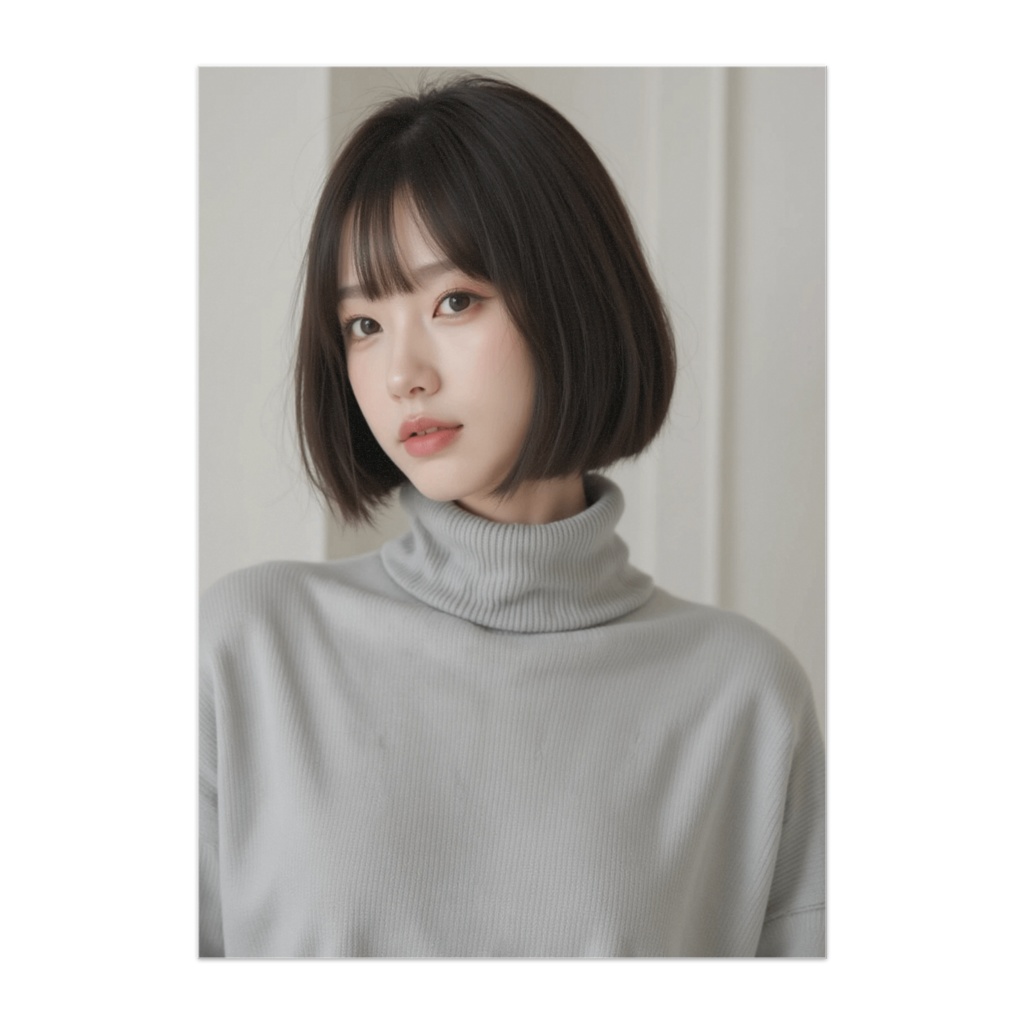 静かな時間をまとう横顔