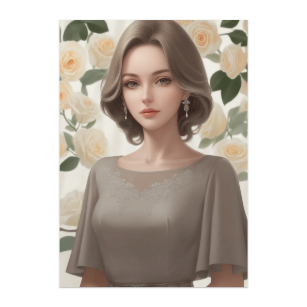 クリームローズの静寂