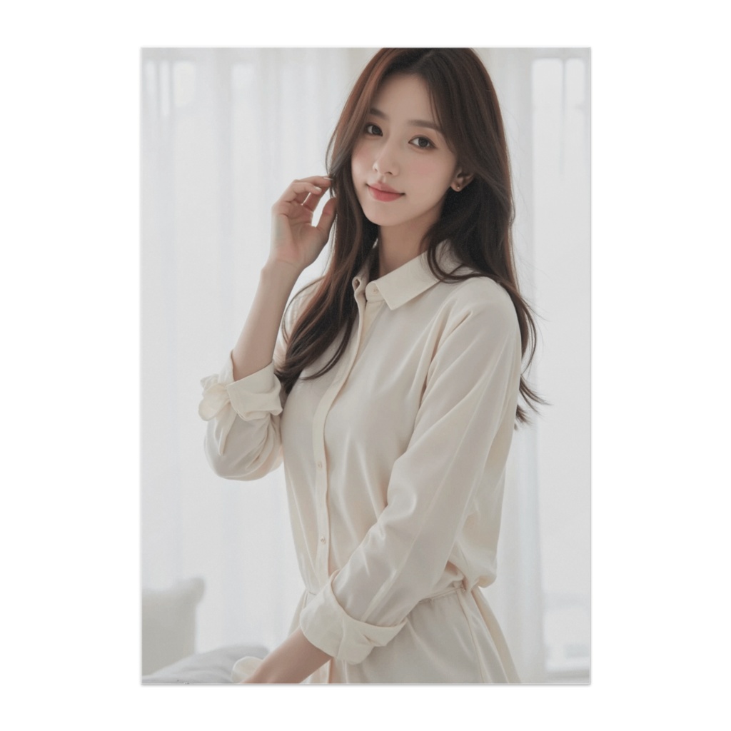 Soft Casual Elegance – Natural Daylight Style