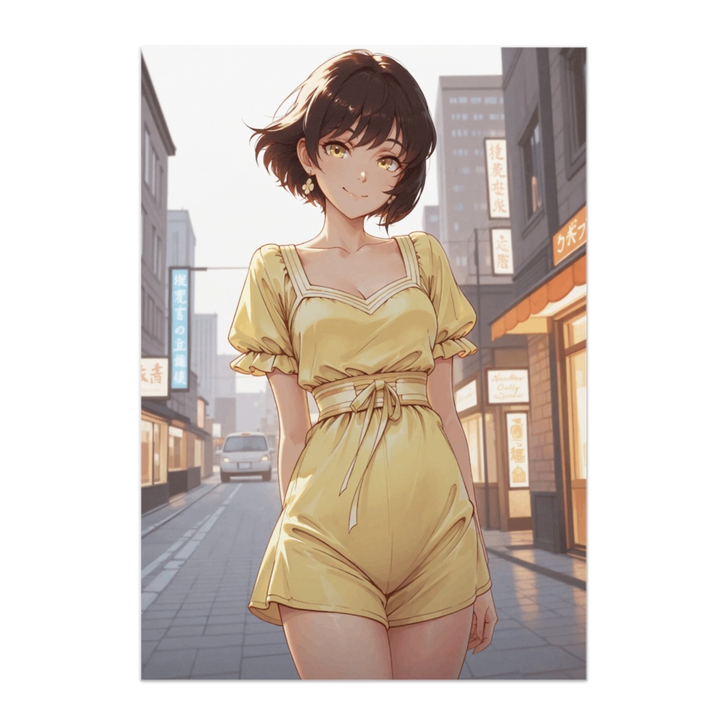 陽だまりの街 ― 明るく軽やかなイエロースタイル