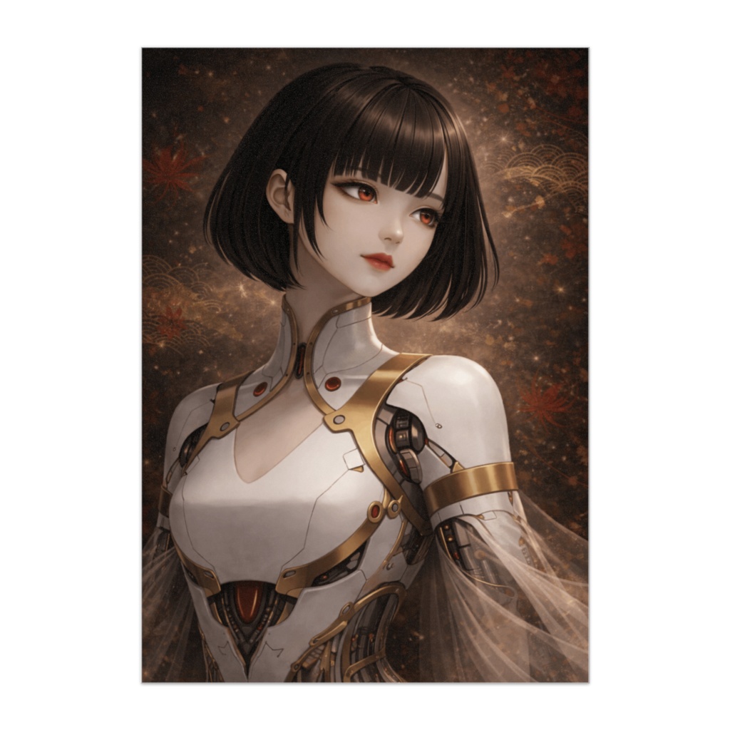 舞の余韻 ― 視線を外した機械の少女