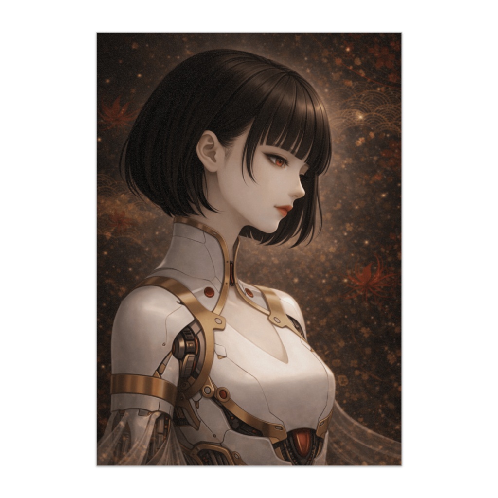 横顔の完成 ― 静かに佇む機械の美