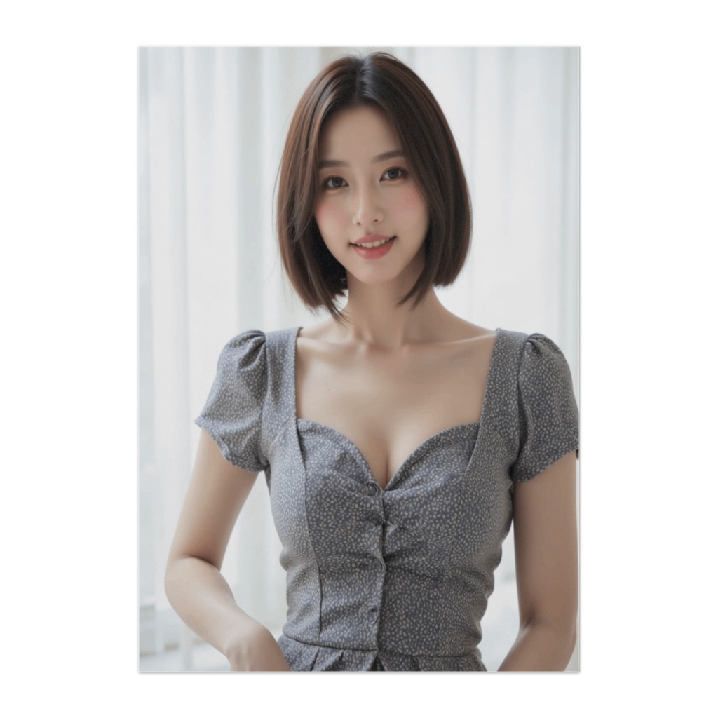 穏やかな時間 クレオパトラボブのエレガントポートレート