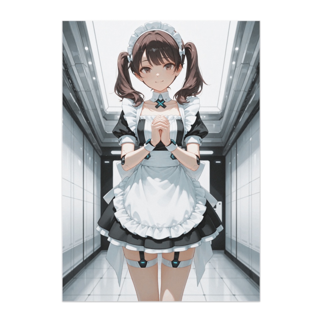 静謐のサイバーメイド ― 研究区画の祈り