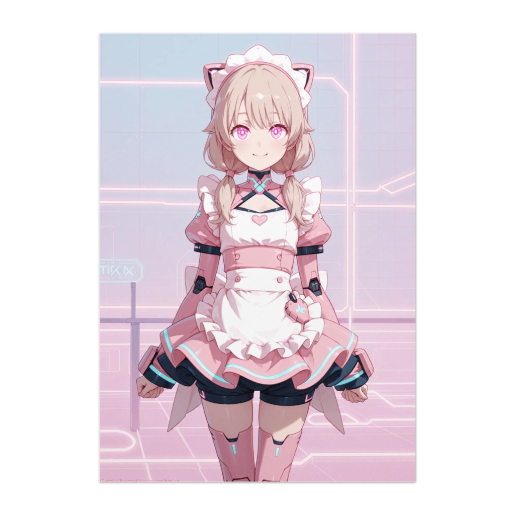 やさしい心を持つサイバーメイド ― ピンクの記憶