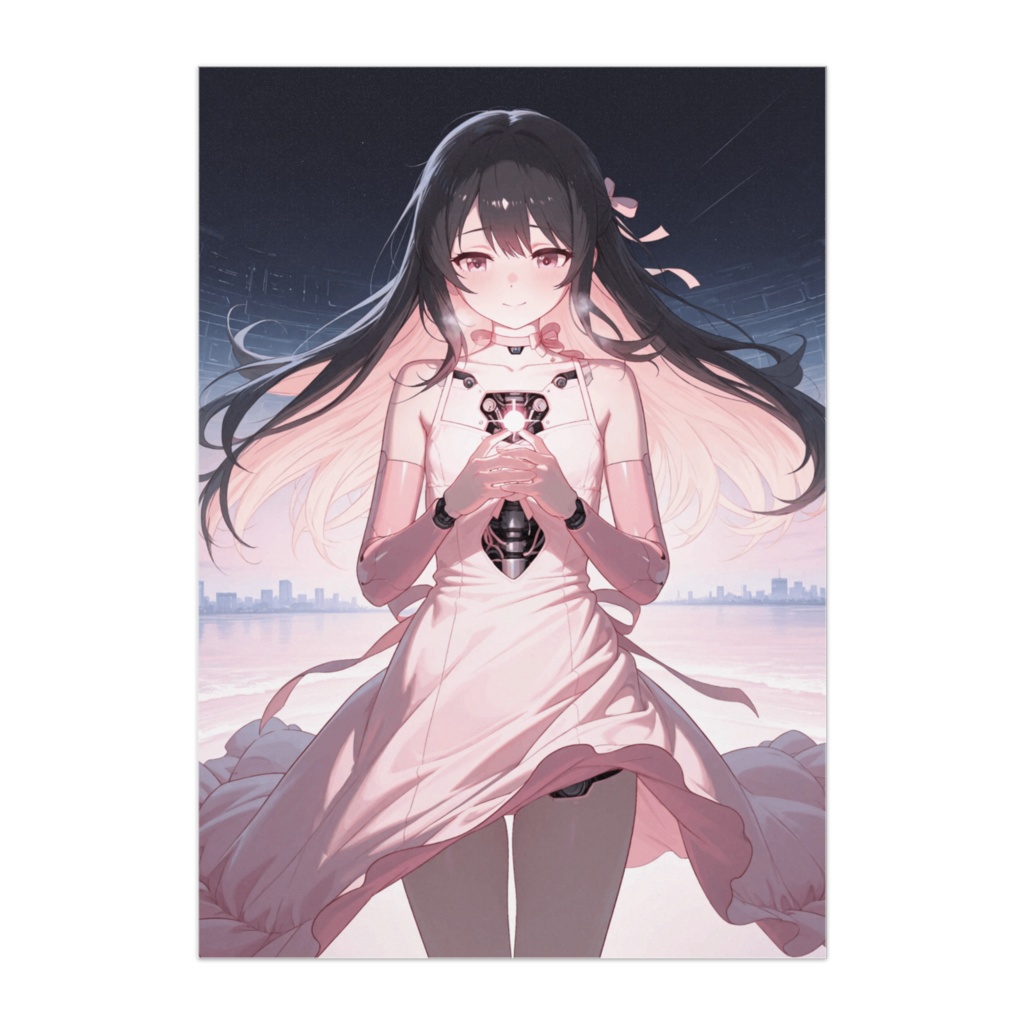 静かな光を宿すサイボーグ