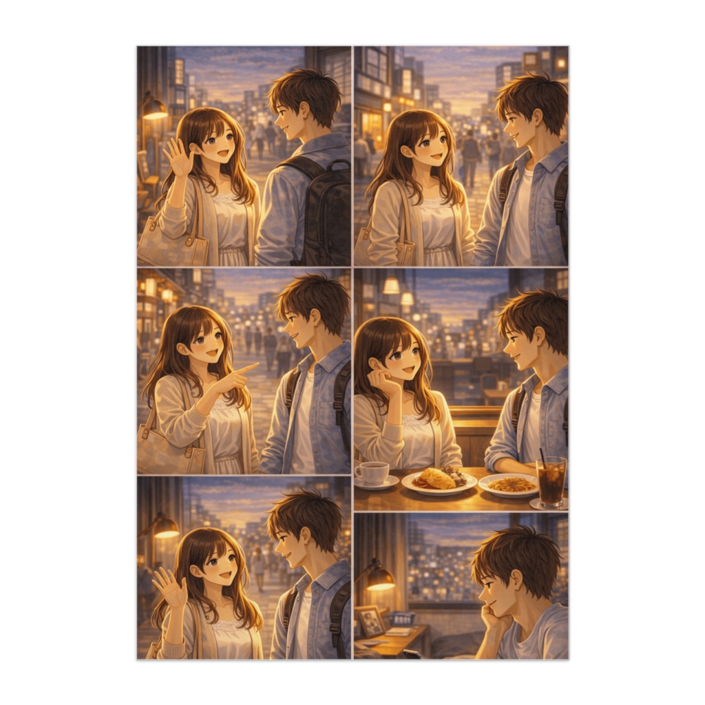 はじめてのデート、帰り道まで。