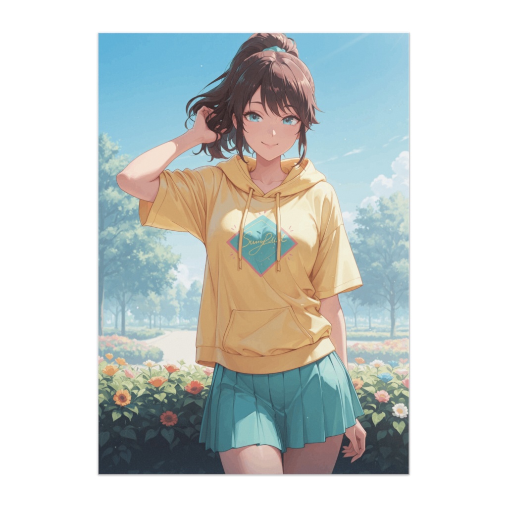 陽だまり公園のカジュアルガール