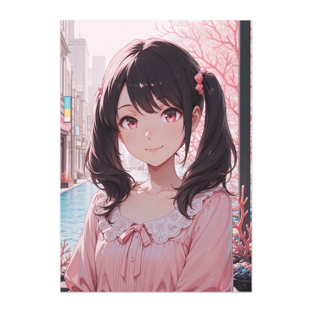 春色ヒロイン ― 街角のワンシーン