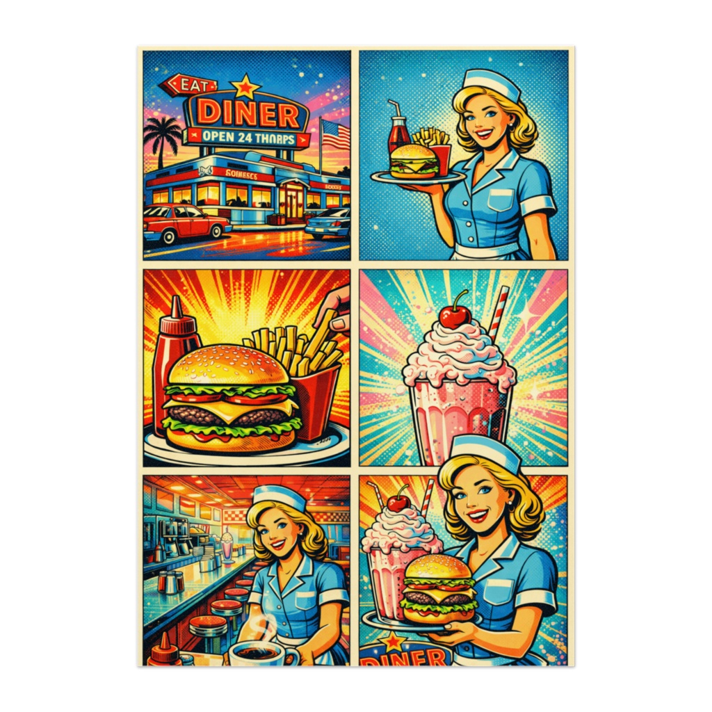 Neon Diner Dreams