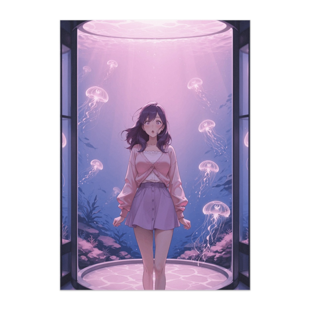 クラゲに見とれる瞬間 ― やさしい光の水族館