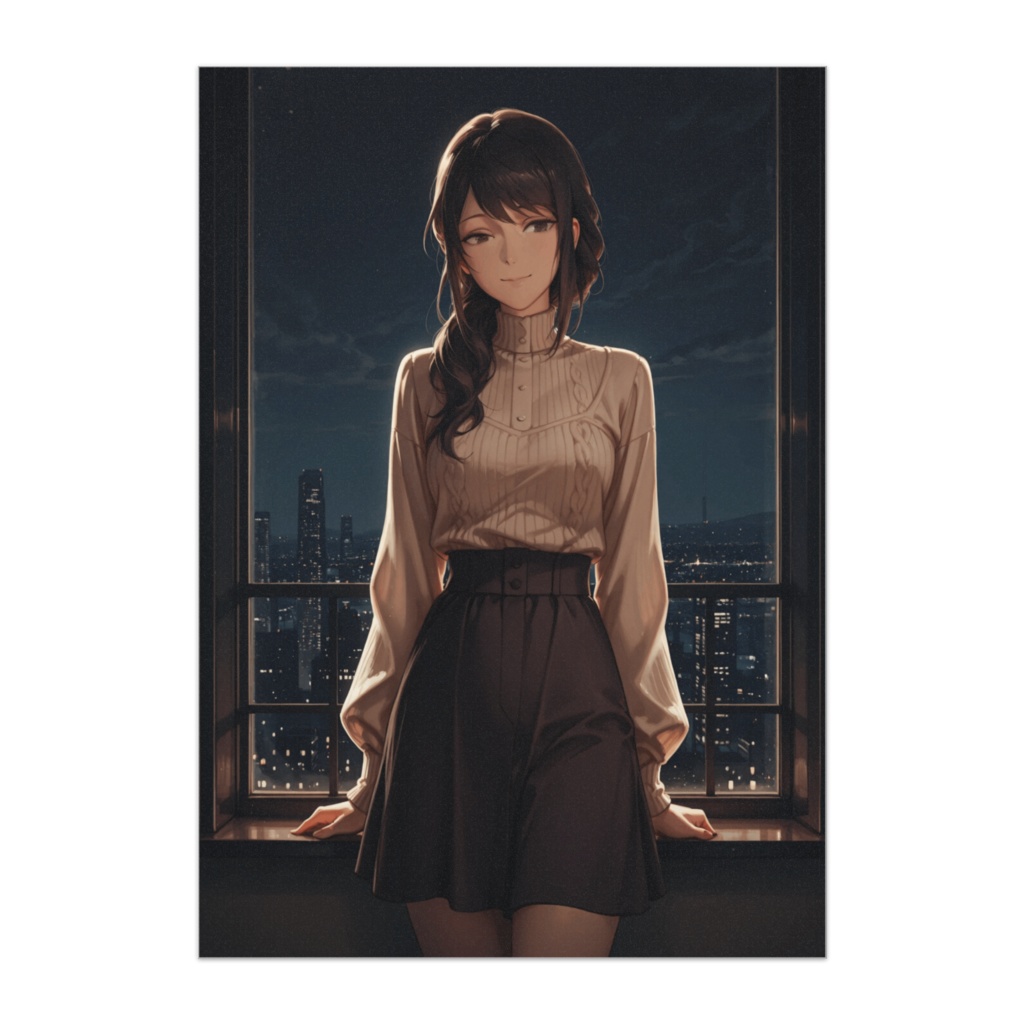 夜の街と大人カジュアル