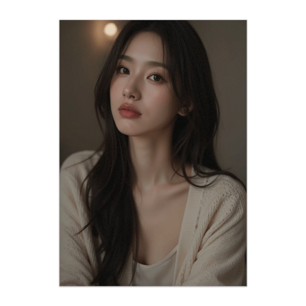 やさしい灯りに包まれる微笑み