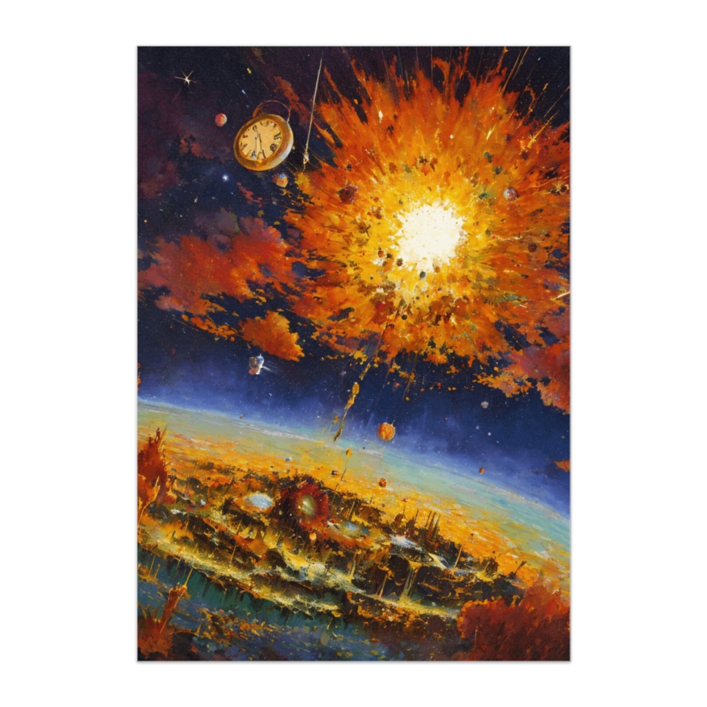 時間が砕けた瞬間