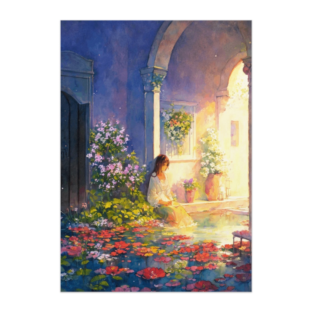 光と花のあいだで