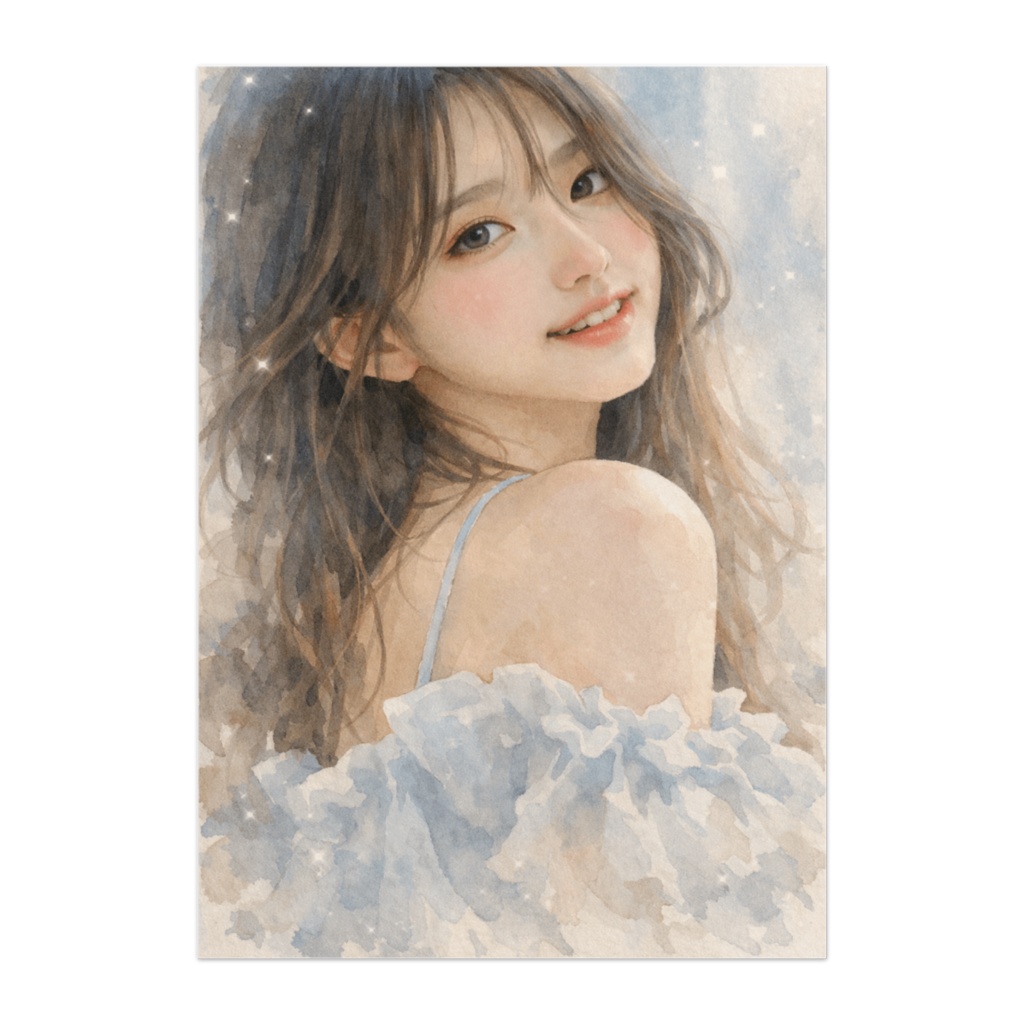 ふりむいた瞬間のきらめき