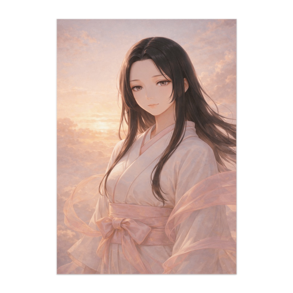 雲上の天女 ― 静かなまなざし