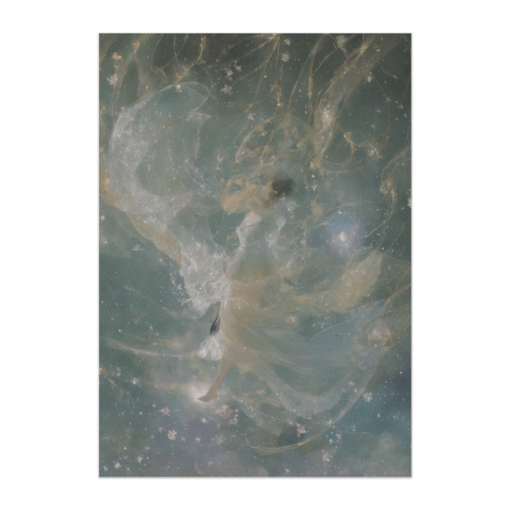 夢の水面を舞う光のドレス