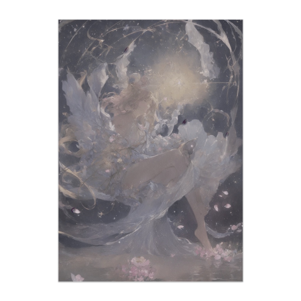 静かな光に包まれる幻想の舞