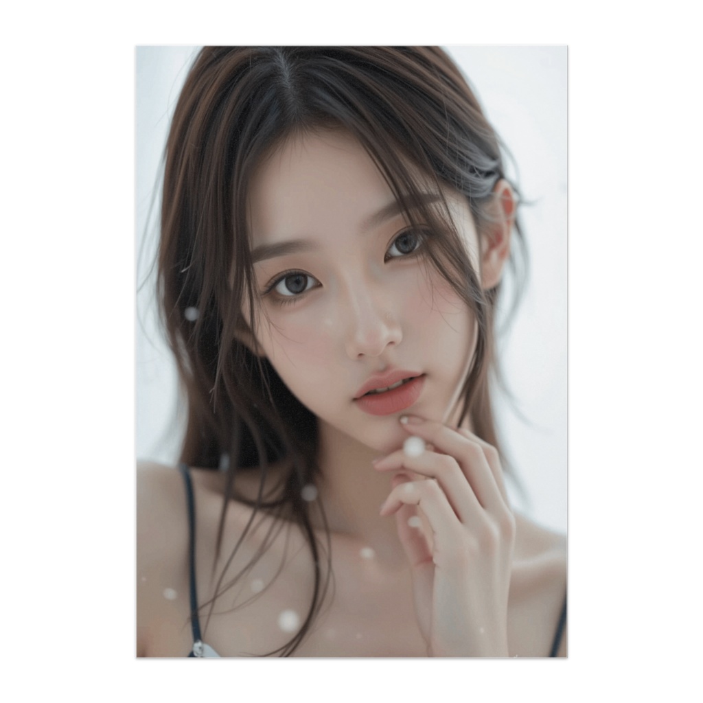 透明なまなざし ― ウェットヘアポートレート