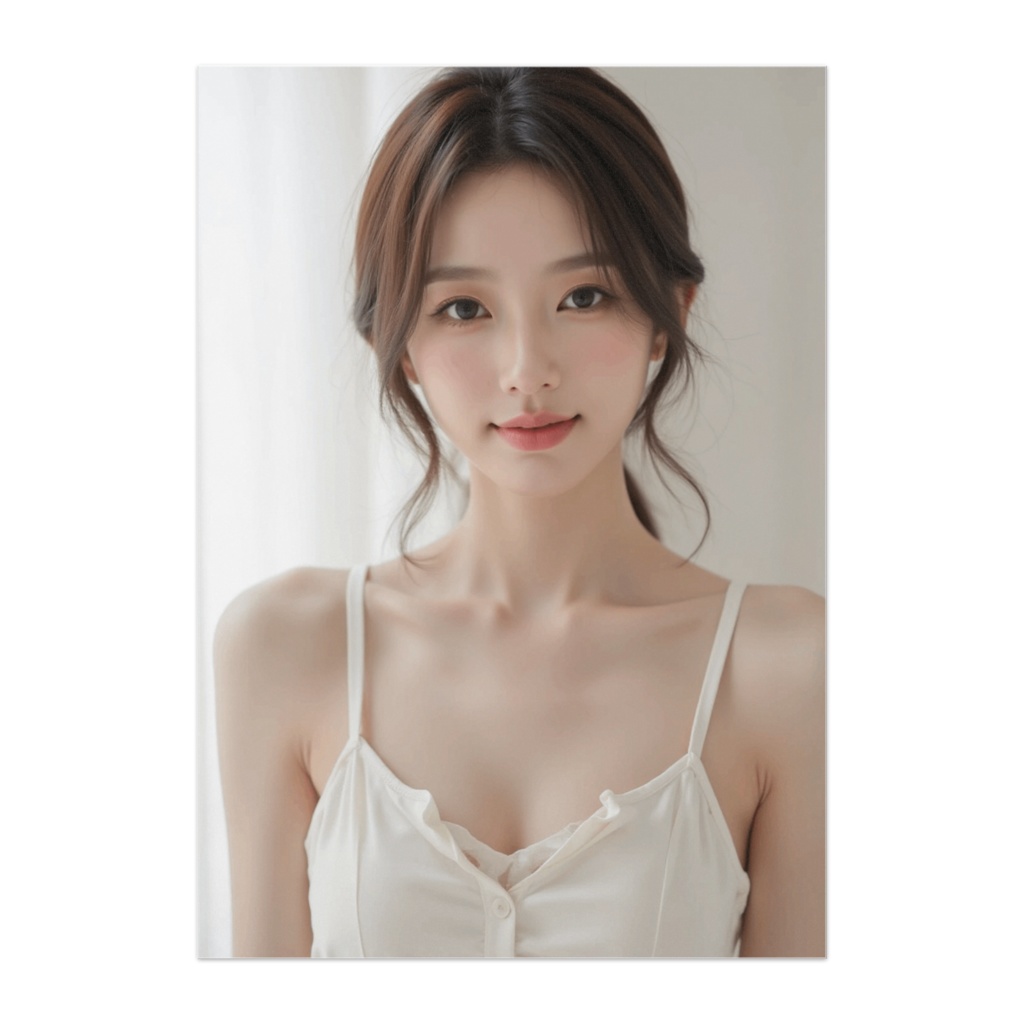 やわらかな光に包まれるエレガントポートレート