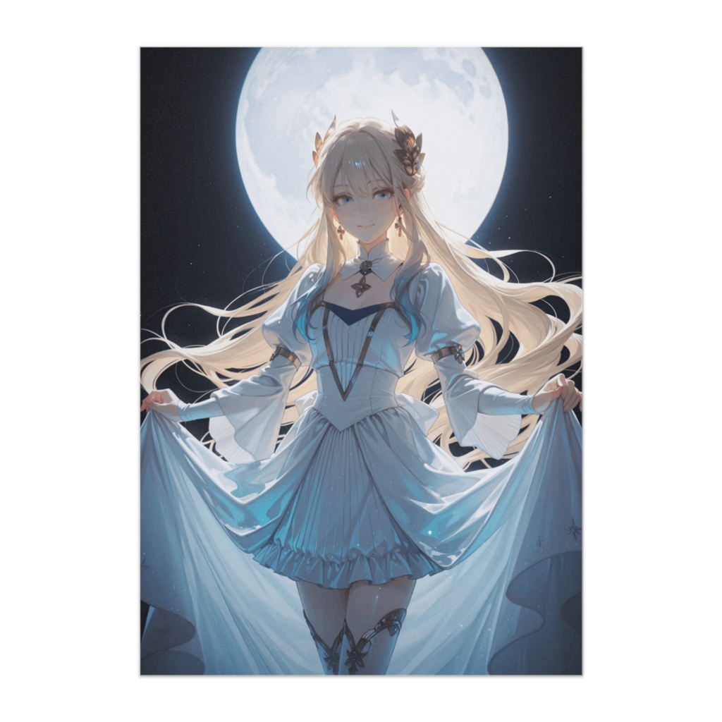 満月に照らされる月光の聖女