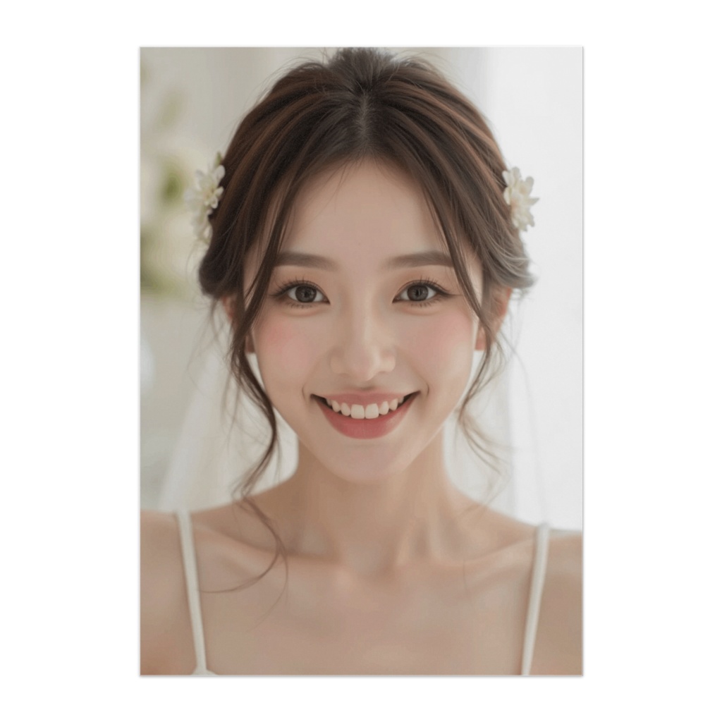 Joyful Bride Close-Up ― 幸福の微笑み