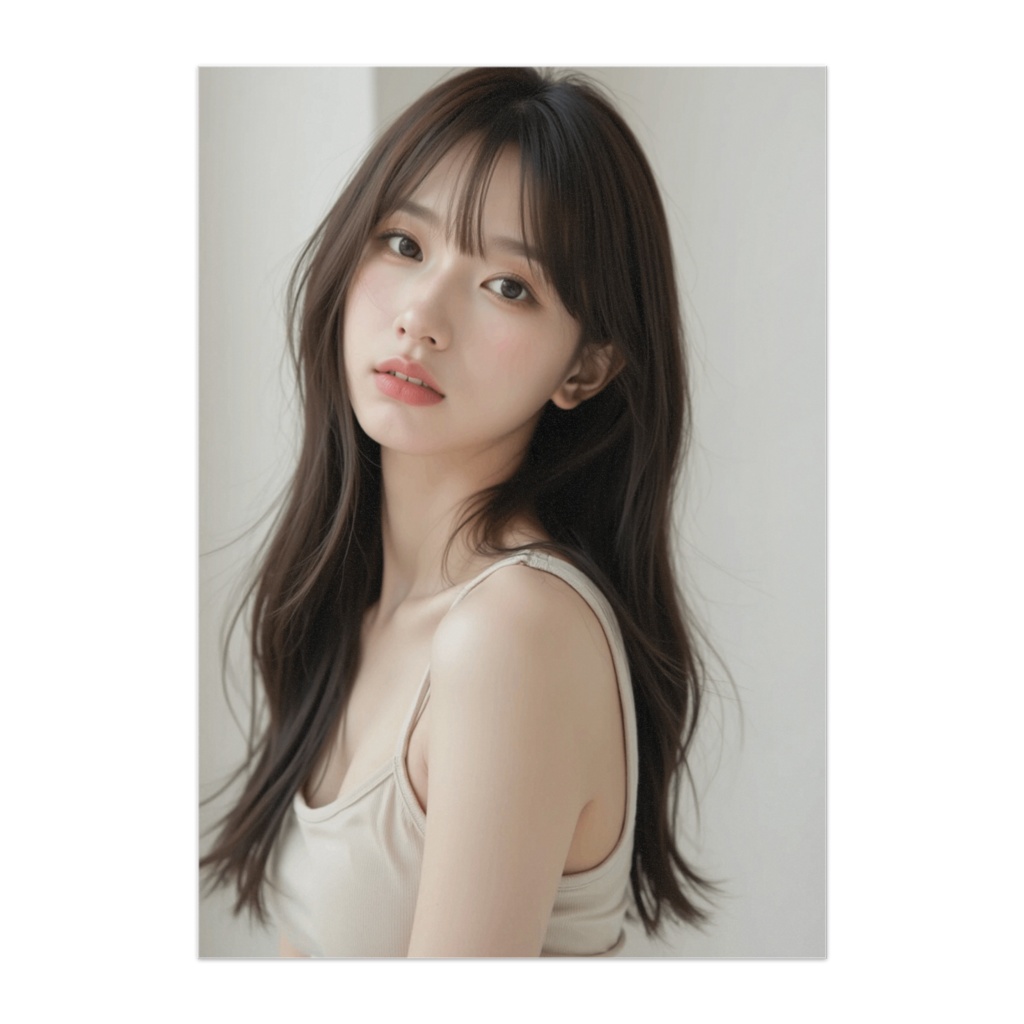 静かな光に包まれる大人の透明感