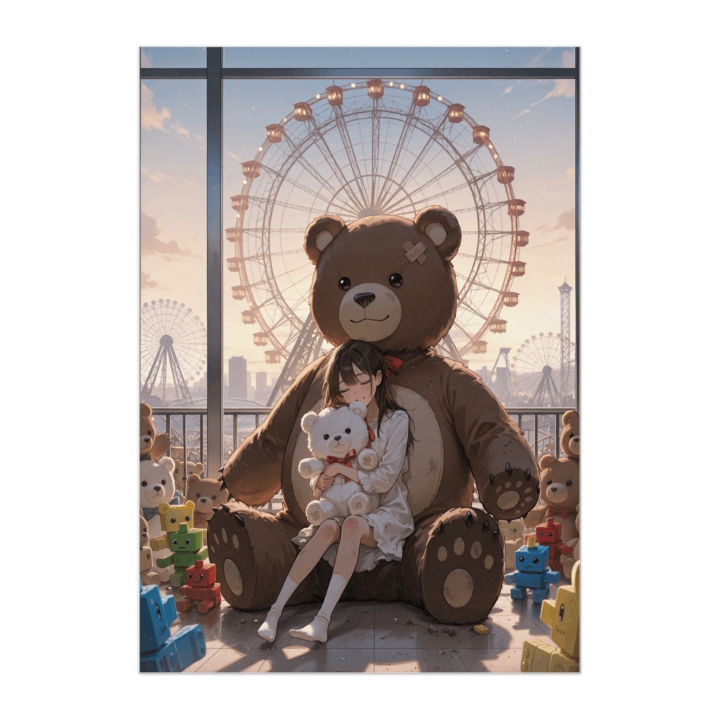 観覧車の光に包まれて