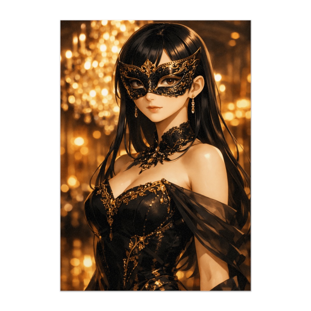 黒金の仮面 ― 気高き影の舞踏会