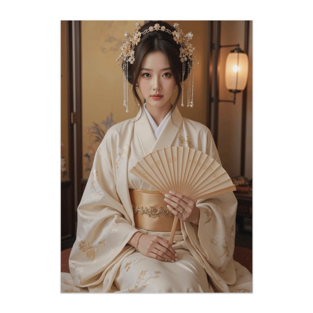 白金の雛姫 ― 静寂の優美