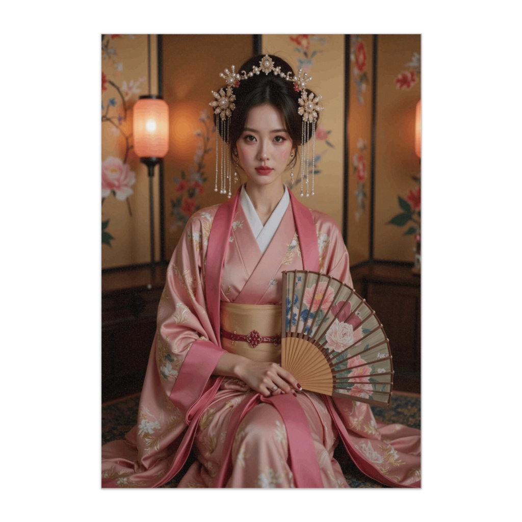 桜色の雛姫 ― 春灯りの気品