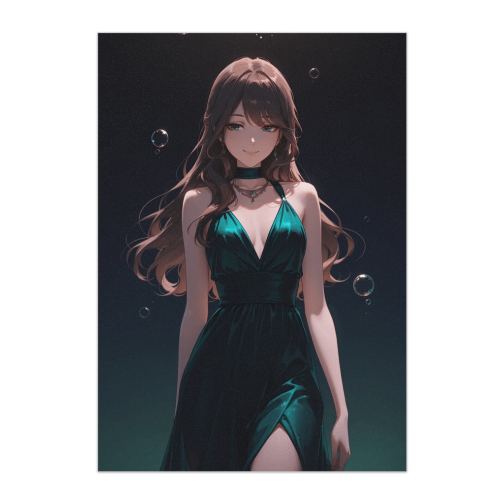 Emerald Whisper in the Dark