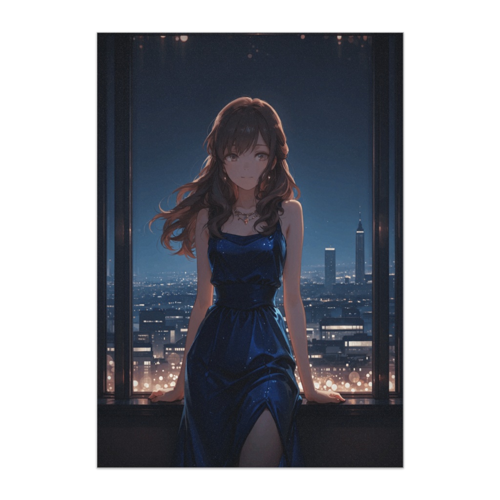 Blue Hour Skyline Grace