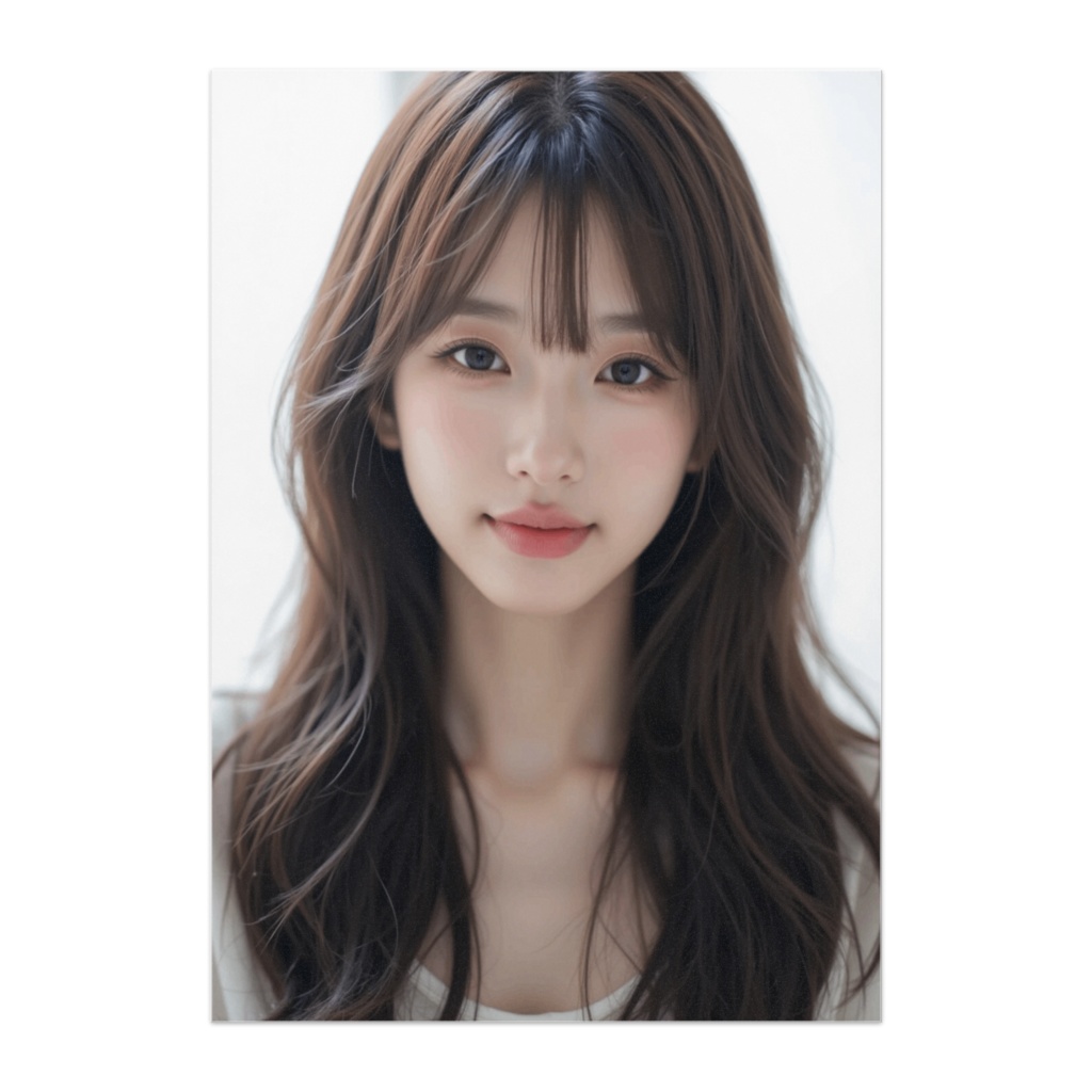 春の透明感ポートレート