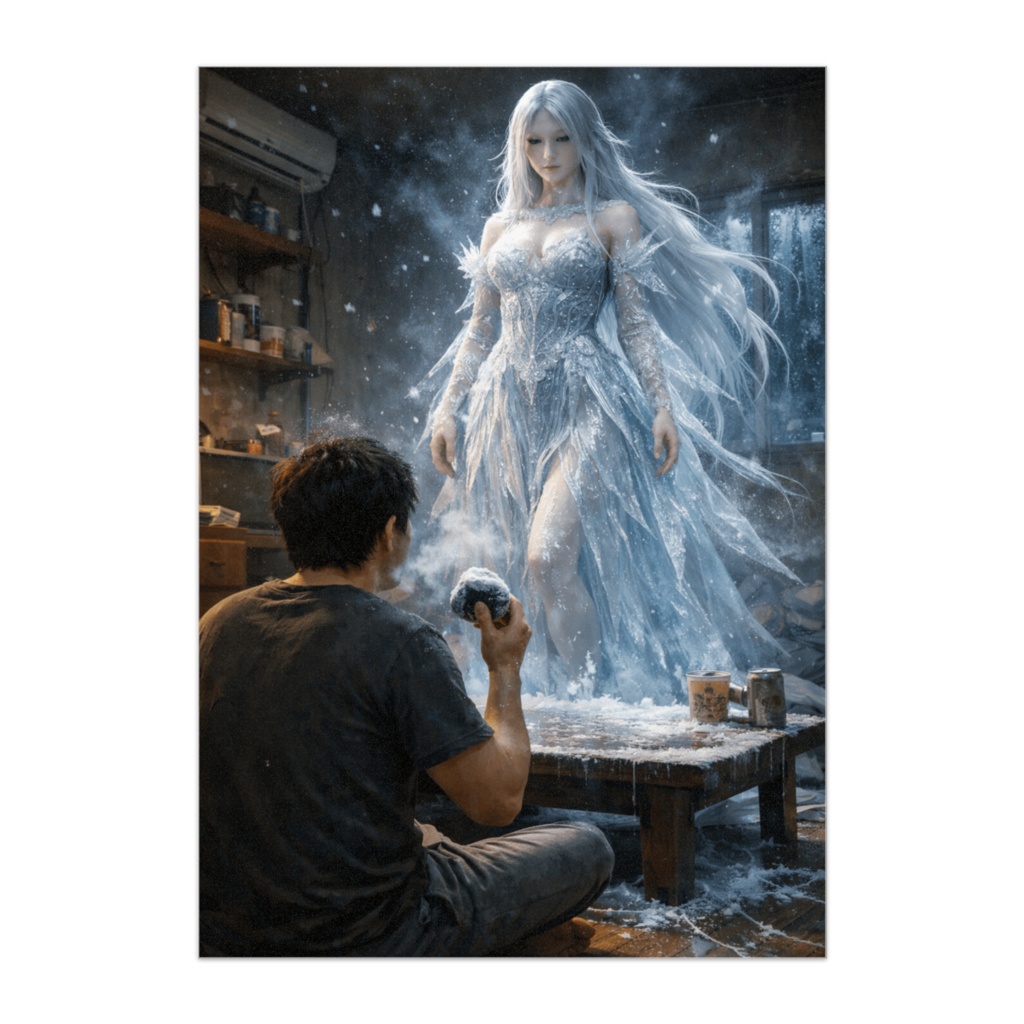 氷の女神が降臨した夜