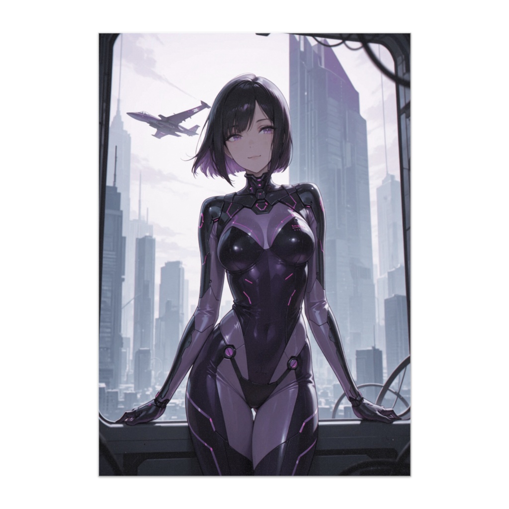 未来都市サイボーグ美女 ― ブラックサイバーエージェント