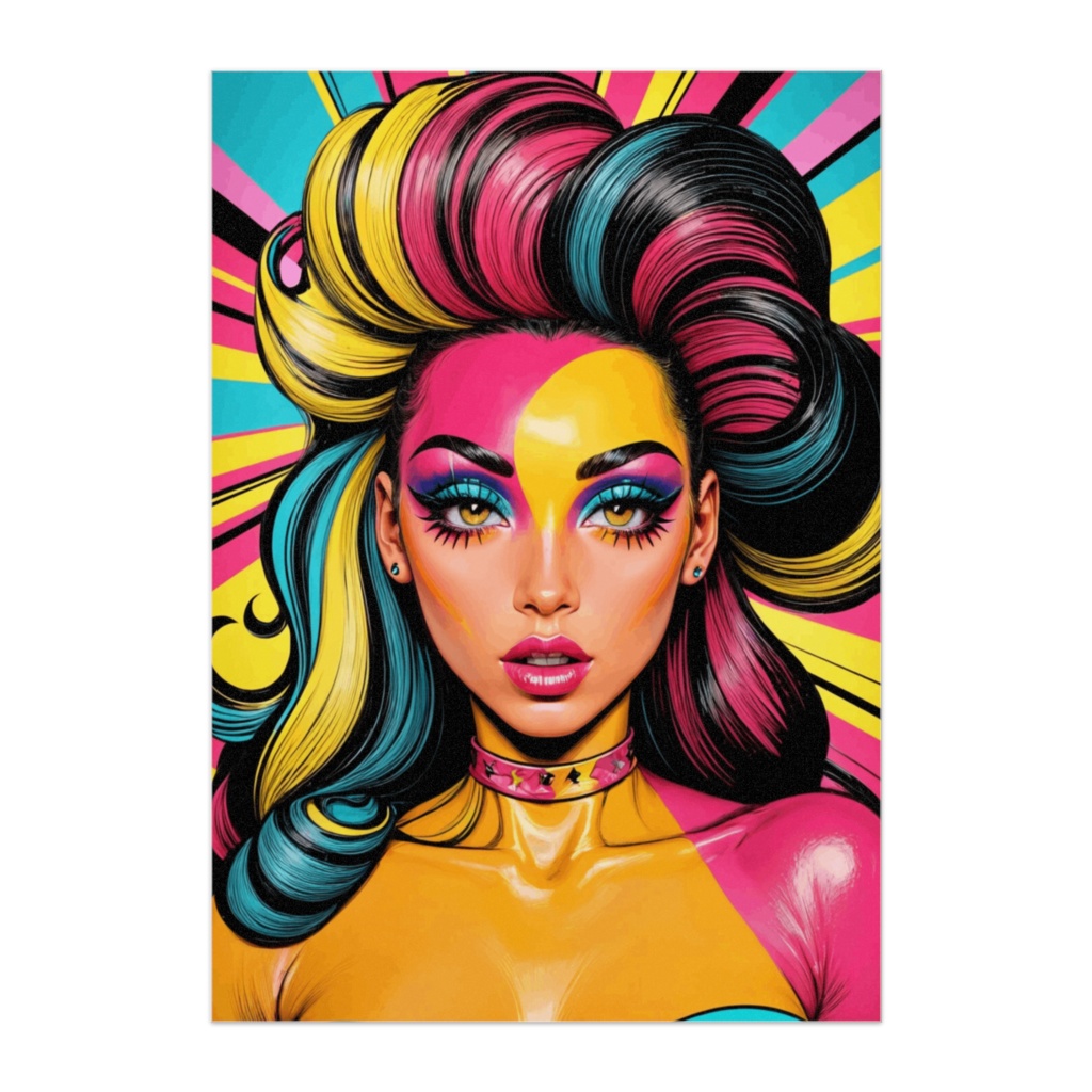 カラースプリット・ポップビューティー