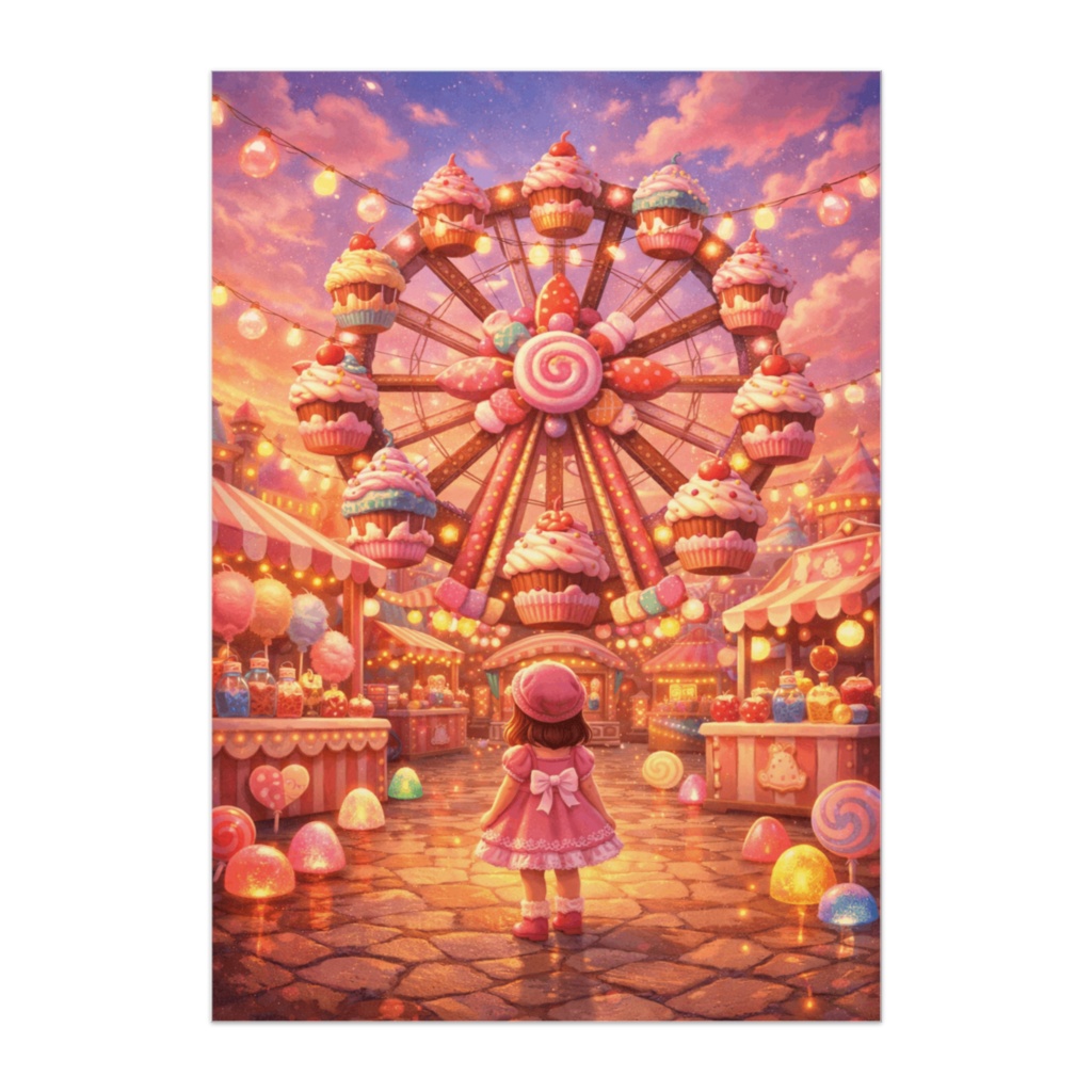 スイーツ観覧車カーニバル ポスター