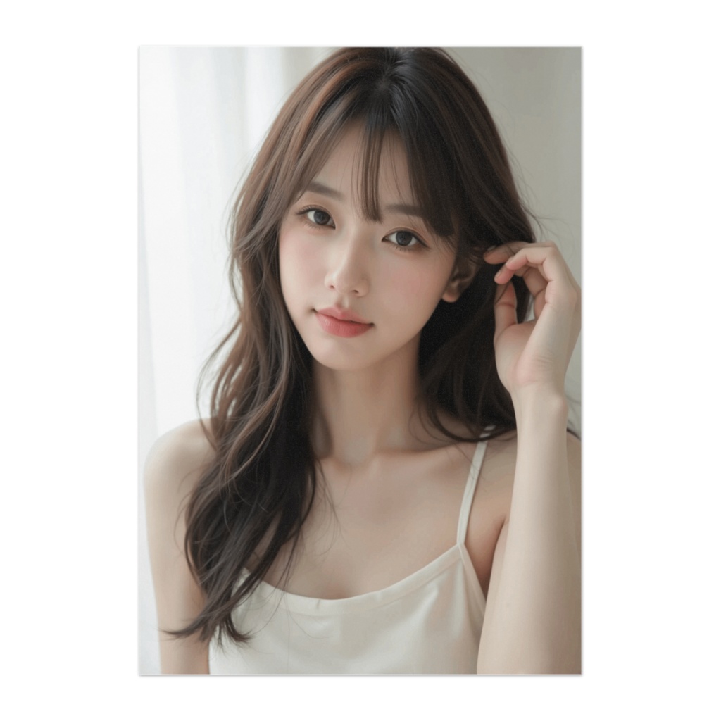 やさしい微笑みの彼女 ― 透明感ナチュラルポートレート