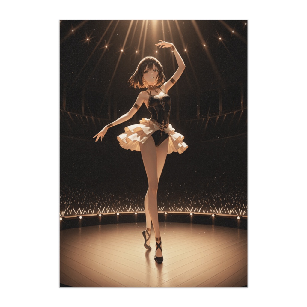 バレエオーディション ― 黒衣のバレリーナ
